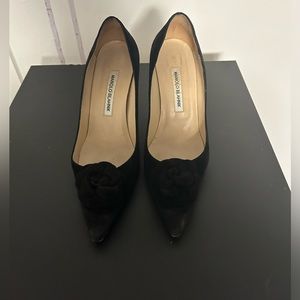 Manolo blahnik black heels